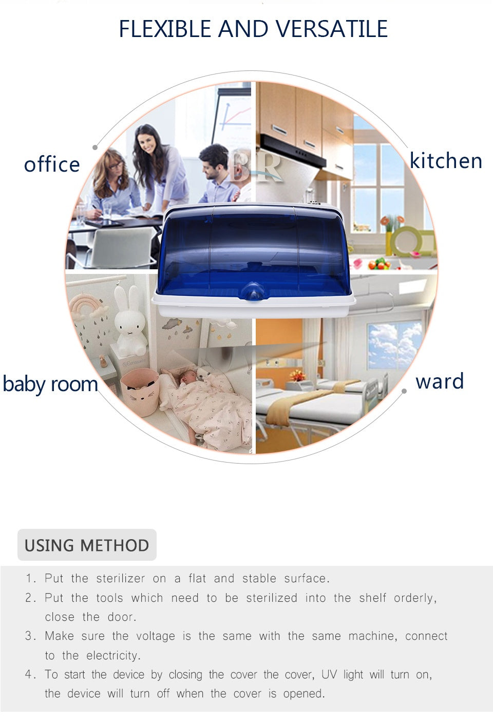 Mini UV Disinfection Cabinet