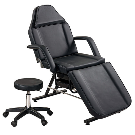 Black Massage/Salon/Tattoo Chair