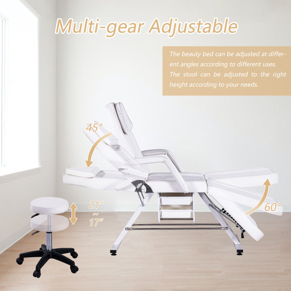 White Massage/Salon/Tattoo Chair