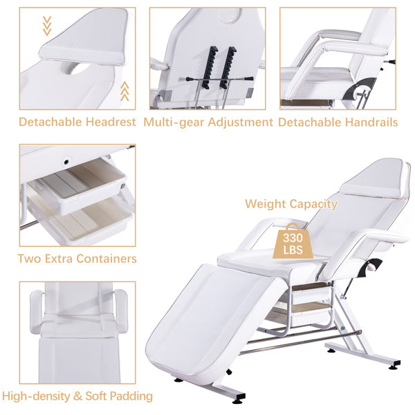 White Massage/Salon/Tattoo Chair