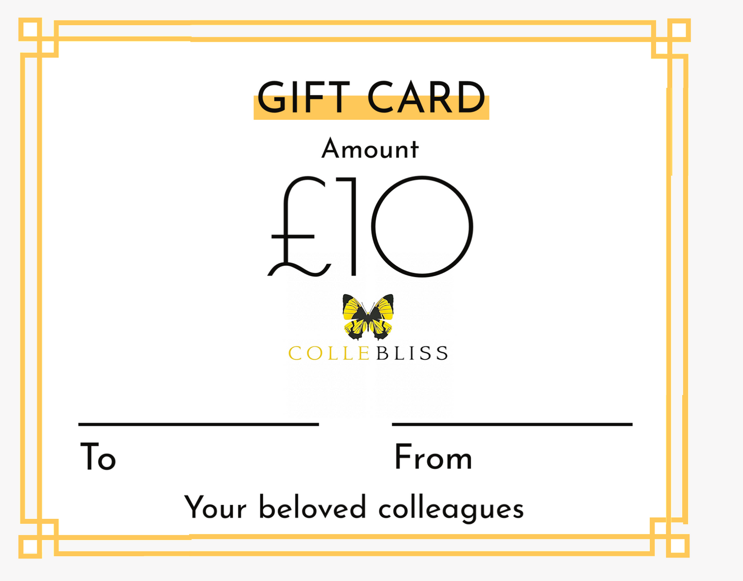 Gift Card for Colleagues