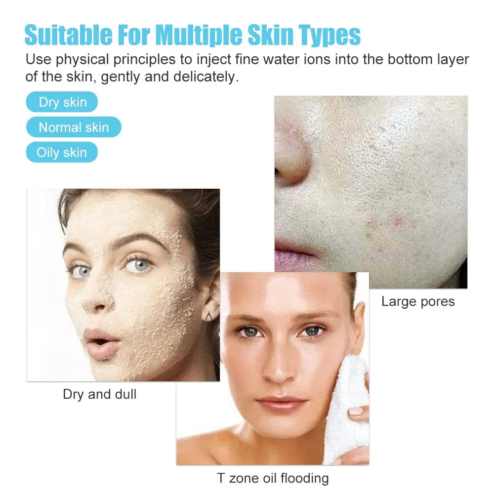 Facial Steamer Hot Nano Mister Face Vaporizer Sprayer Moisturizer Skin Care Humidifier Ionic Facial Sprayer Face Spa Nebulizer