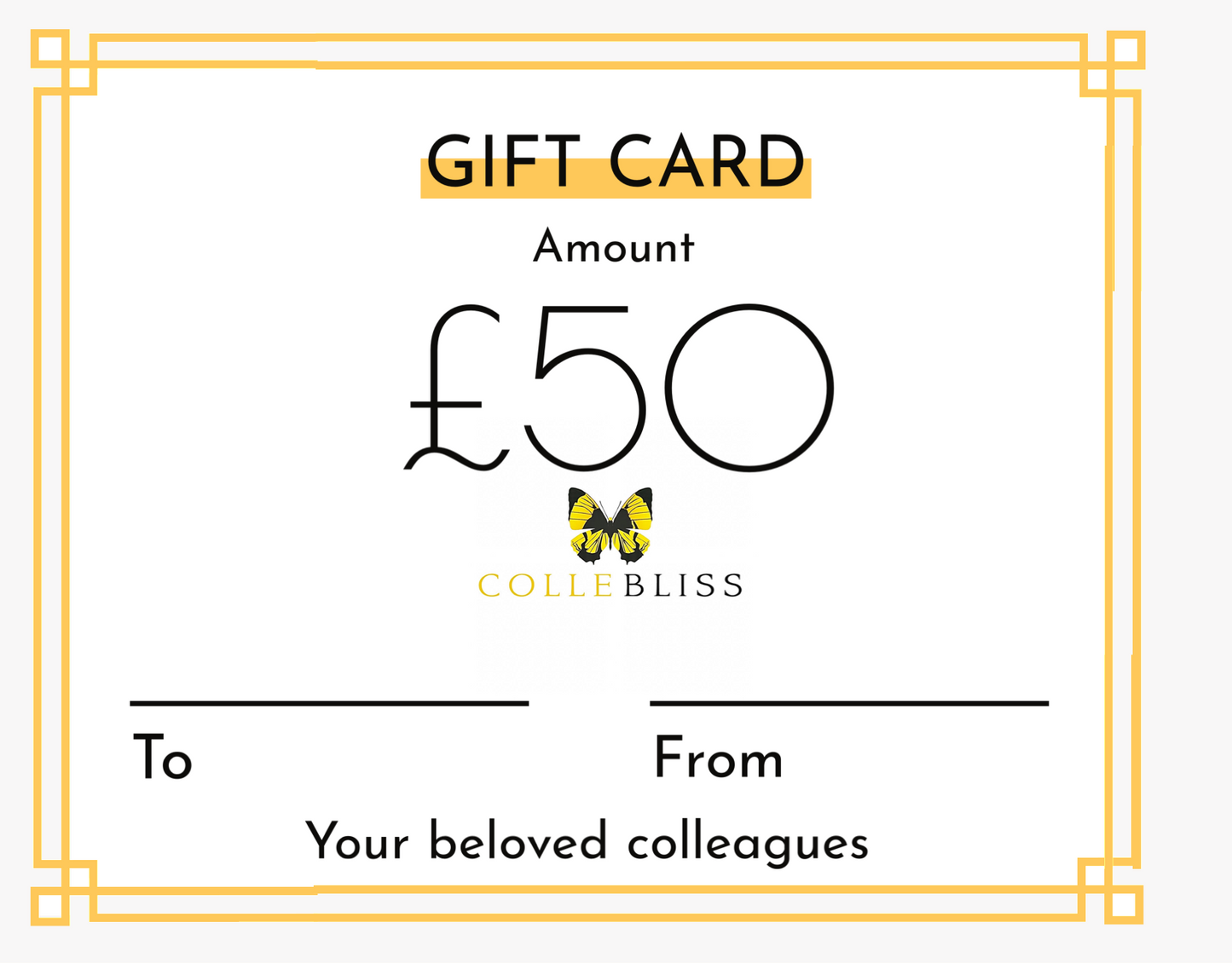 Gift Card for Colleagues